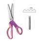 🏆 Last Day Special Price £9.78 ! 🧵Buy more save more🎁Pinking Shears Scissors – Stainless Steel, Ergonomic Cushioned Handles💨