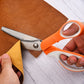 🏆 Last Day Special Price £9.78 ! 🧵Buy more save more🎁Pinking Shears Scissors – Stainless Steel, Ergonomic Cushioned Handles💨