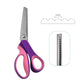🏆 Last Day Special Price £9.78 ! 🧵Buy more save more🎁Pinking Shears Scissors – Stainless Steel, Ergonomic Cushioned Handles💨