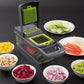 🏆 LIMITED-TIME 50% OFF! ✨Multifunction vegetable slicer – stainless steel blades, easy to clean, multiple cooking modes🥗