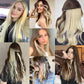Clip-in Vibrant Hair Highlight Streaks