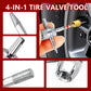 🚗 50% OFF NOW ! ⚡ Quick Change Car Tire Valve Tool Kit – Effortless Operation, Time-Saving & Durable Auto Repair Tool 🛠️