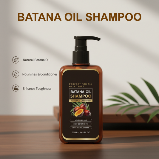 💇♀️ 76% OFF FLASH SALE ! ⚡ Batana Oil Nourishing & Smoothing Shampoo – Natural Batana Oil Infusion, Frizz Control, Deep Hydration 🧴