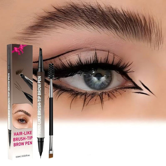 🏆 Last Day Special Price £12.78 ! 🔥Buy 1 Get 1 Free🔥💥Waterproof & Smudge-Proof Brow Pen👁️‍🗨️