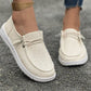 👟 50% OFF FLASH SALE ! ⚡ Women's Wide Width Canvas Loafers – Roomy Wide Fit Design, Soft Canvas Upper, Slip-On Convenience & All-Match Style 🥿
