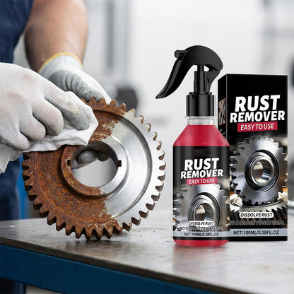 ⏳  Last Day Special Price £9.77 ! 🔥 Buy 2 Get 1 Free 🚗  Multi-Purpose Metal Rust Remover Spray🛠️