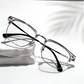 🏆 Last Day Special Price £9.78!!!⚡ Men’s Semi-Rimless Decorative Eyeglasses – Sleek Minimalist Design, Lightweight & Comfortable, Versatile for Daily Styling 🕶️