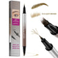 🏆 Last Day Special Price £9.99! 🔥Buy 1 Get 1 Free🎁2-in-1 Waterproof Liquid Brow Pen💕