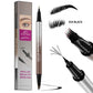🏆 Last Day Special Price £9.99! 🔥Buy 1 Get 1 Free🎁2-in-1 Waterproof Liquid Brow Pen💕