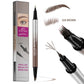 🏆 Last Day Special Price £9.99! 🔥Buy 1 Get 1 Free🎁2-in-1 Waterproof Liquid Brow Pen💕
