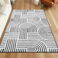 🛋️ HOT SALE! ⚡ Soft Arch Pattern Area Rug – Ultra Soft & Fluffy, Modern Arch Design, Non-Slip Bottom, Washable & Ideal for Living Room Bedroom ✨