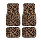 🐆 65% OFF FLASH SALE ! ⚡ 4-Piece Leopard Print Universal Car Floor Mats – Stylish Leopard Pattern, All-Weather Protection, Universal Fit & Easy to Clean 🚗