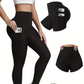 High-Waisted Tummy Control Yoga Pants with Pockets