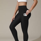 High-Waisted Tummy Control Yoga Pants with Pockets