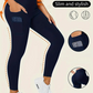 High-Waisted Tummy Control Yoga Pants with Pockets