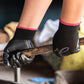 Wear-resistant latex work gloves