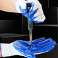Wear-resistant latex work gloves
