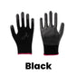 Wear-resistant latex work gloves