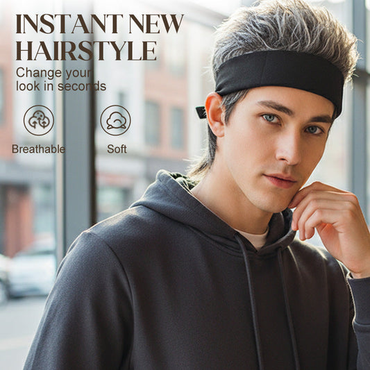 🧢 65% OFF FLASH SALE ! ⚡ Unisex Hip-Hop Style Wig Hat – Trendy Street Hip-Hop Vibe, 2-in-1 Wig & Hat Design, Soft Breathable & One Size Fits Most 💈