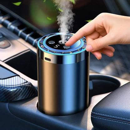 Smart Car Diffuser Set with Light & Spray Modes