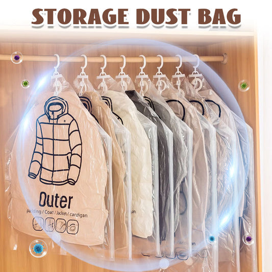 🧥Hanging Vacuum Storage Bags – Hanging Design for Wardrobe, Air Vacuum Compression, Waterproof Dustproof & Space-Saving 🧹