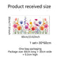 💐Colorful Floral Bouquet Window Sticker🖼️