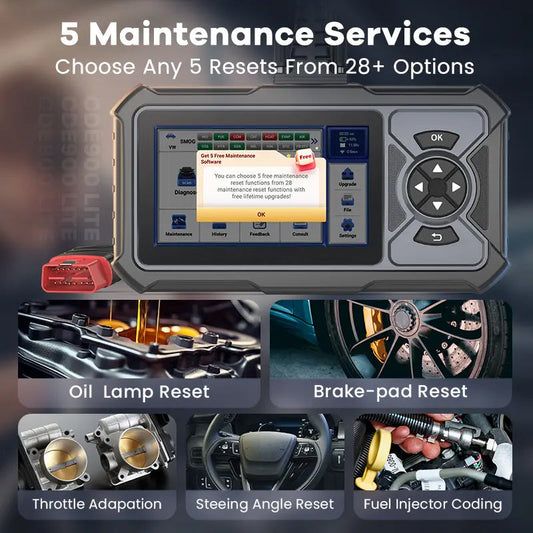 🚗Multifunctional OBD2 Vehicle Engine Diagnostic Scanner – Wide OBD2 Compatibility, Real-Time Engine Fault Read, Easy To Use & Compact Design 🔧