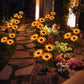 🌻LIMITED-TIME 50% OFF!☀️ 3-Head Solar Sunflower Garden Light – Realistic Petals, IP65 Weather Resistance & Warm White Glow ✨