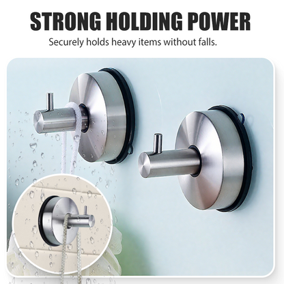 💗Last Day Buy 1 Get 1 Free🔥Waterproof & Rustproof Suction Cup Hooks