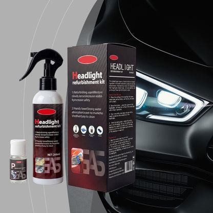 💡 Last Day Special Price £9.78 ! 🔥Buy 2 Get 1 Free🔥 Car Headlight Cleaning & Restoration Agent – Scratch Remover, UV Protection & Anti-Yellowing 🚗