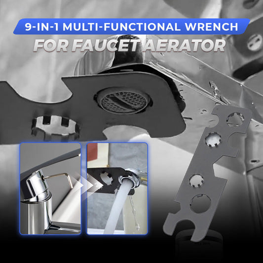 🛠️ LIMITED-TIME 50% OFF! 🚰9-in-1 Multi-Function Faucet Aerator Wrench