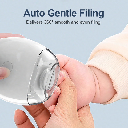 💅  Last Day Special Price £9.78 ! 🔥 Universal Automatic Fingernail Grinder for Adults and Children – Safe & Gentle, Electric Polishing, Low Noise, Easy to Use for Home Nail Care ✨