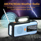 Emergency!!! Solar-Powered Hand-Crank Weather Radio