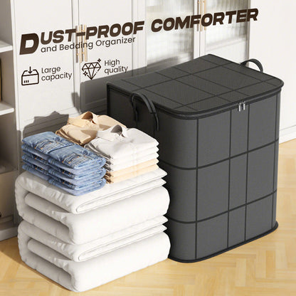 ⏰ Last Day Special Price £8.99 ! 📢Dust-Proof Comforter and Bedding Organizer – Large Capacity, Durable Non-Woven Fabric & Foldable Design 🌿