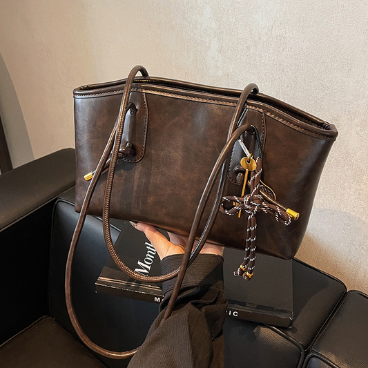 👜 47% OFF NOW! ✨ Women's Vintage PU Leather Shoulder Bag – Elegant Design, Spacious & Perfect for Daily Use 🌸