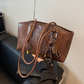 👜 47% OFF NOW! ✨ Women's Vintage PU Leather Shoulder Bag – Elegant Design, Spacious & Perfect for Daily Use 🌸