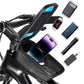 🚲 HOT SALE! ⚡ Waterproof Bike Mounted Phone Holder Bag – Waterproof & Dustproof, Shockproof Protection, Adjustable Strap, Secure Fit for Cycling & Outdoor Activities 📱