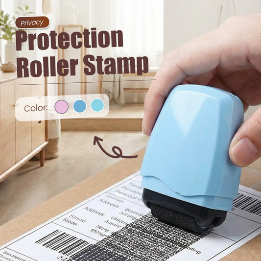 🏆 Last Day Special Price £9.77 ! ⏰Buy 1 Get 1 Free🎁Privacy Protection Roller Stamp👣