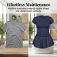 🏆 SUMMER HOT SALE ! 🔥50% OFF NOW 🎁Women's Sporty Two-Piece Pleated Skirt Set