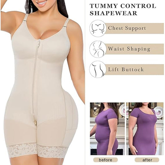 💐Women's Tummy Control Butt Lifting Bodysuit – High Waist Shaping, Seamless Comfort, Butt Lifting Design, Slimming & Body Sculpting for Daily Wear ✨