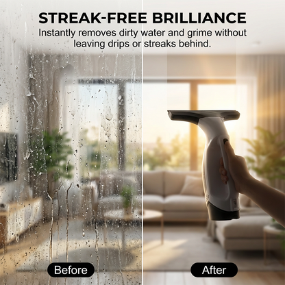 🏆 LIMITED-TIME 50% OFF! ⚡Electric Window Vacuum Cleaner with Extension Rod✨
