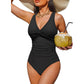 💖Last Day Promotion - Only £17.78!!👚Women's Tummy Control One-Piece Swimsuit🔥