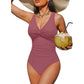 💖Last Day Promotion - Only £17.78!!👚Women's Tummy Control One-Piece Swimsuit🔥