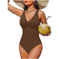 💖Last Day Promotion - Only £17.78!!👚Women's Tummy Control One-Piece Swimsuit🔥