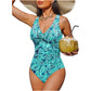 💖Last Day Promotion - Only £17.78!!👚Women's Tummy Control One-Piece Swimsuit🔥