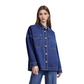 👖 Casual Long Sleeve Denim Shirt Jacket – Soft Washed Denim, Relaxed Fit, Classic Vintage Style, Versatile for Daily Outings & All Seasons ✨