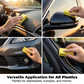 🚗 Car Plastic Parts Crystal Coating Restorer – Fast Refresh, Long-Lasting Shine, Anti-Aging & Waterproof, Easy to Apply, Restores Faded Plastic & Trim Like New ✨