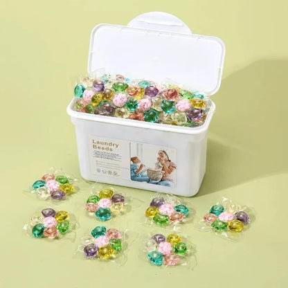 🧼 50% OFF NOW ! ⚡ Deep Cleaning Laundry Pods – Powerful Stain Removal, Long-Lasting Fragrance & Easy-Use Design ✨