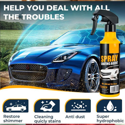 🔥Flash Sale&  62% OFF🔥 Nano Hydrophobic Car Coating Spray