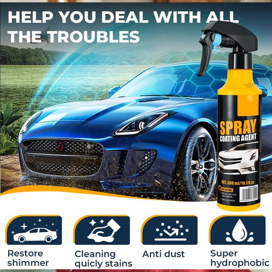 🔥Flash Sale&  62% OFF🔥 Nano Hydrophobic Car Coating Spray